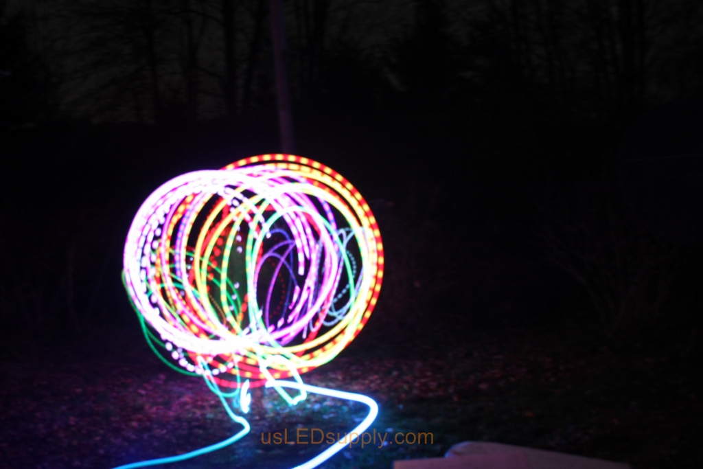 Light Art Circles